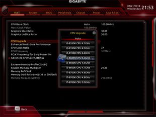 Z370 AORUS Ultra Gaming BIOS 4